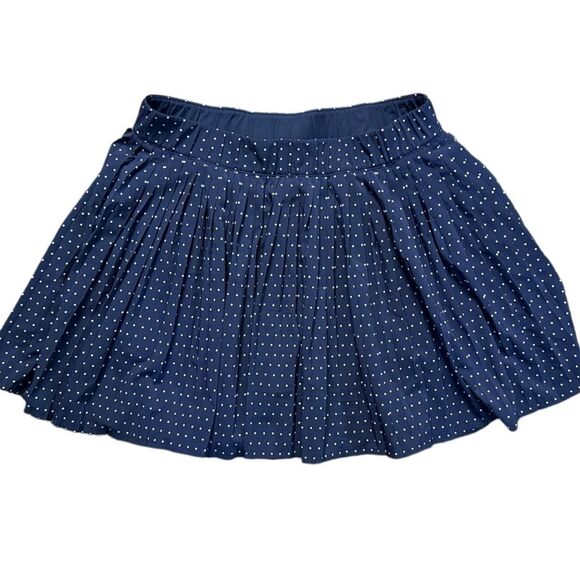 G/Fore Polka Dot Pleated Skort M Twilight GFore Womens Golf Skirt - Picture 11 of 11
